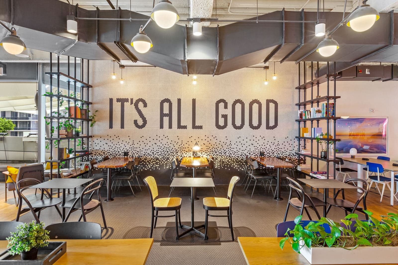 Shared workspace at Brickell City Centre in Miami